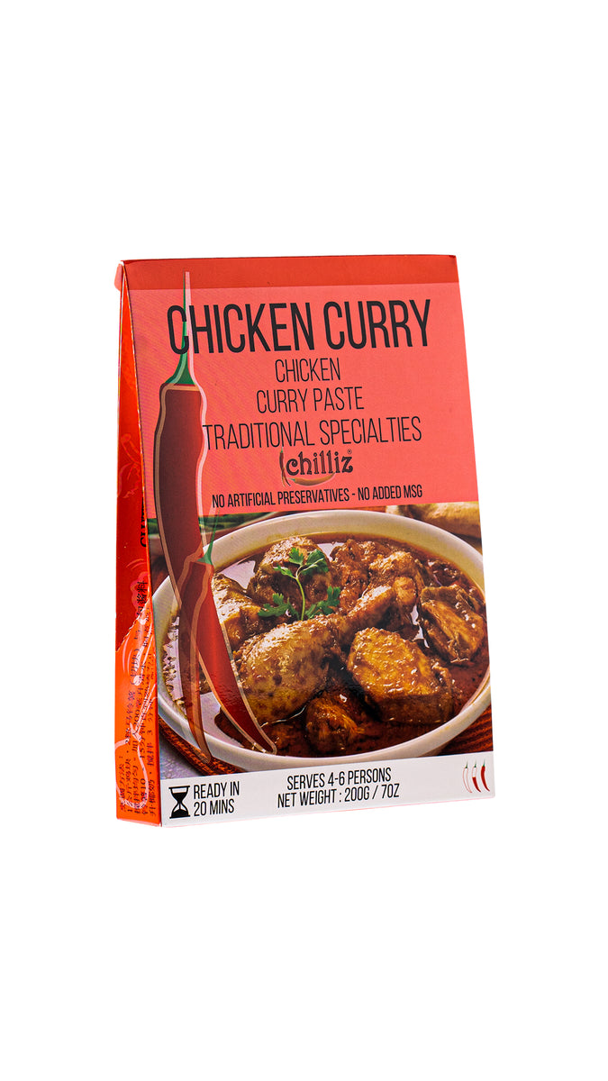 Chilliz Chicken Curry Paste 200g – Savour of Asia