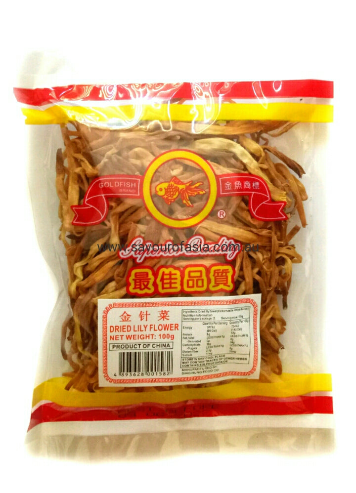 lily flower dried Dried Lily Flower 100g 金针菜
