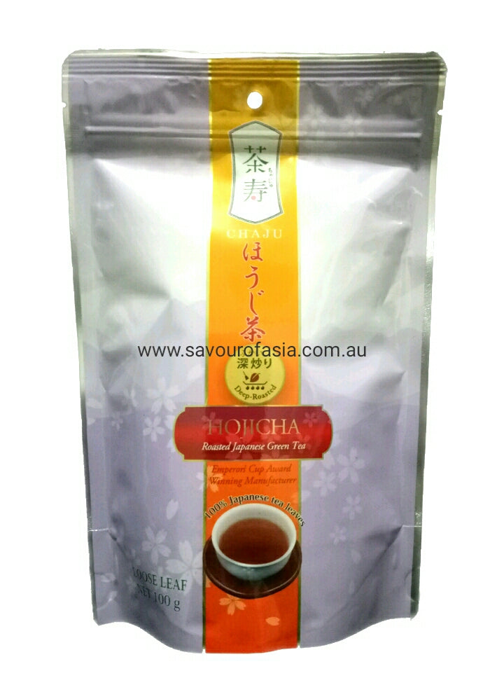Hojicha Loose Leaf ( Roasted Japanese Green Tea) 100g Savour of Asia