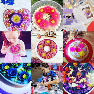 3D Jelly Flower Art - Autumn Workshop Sydney