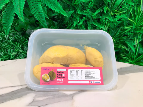 [PRE-ORDER] Fresh Air-Flown D24 Sultan King Durian Pulp 400g *Adelaide only*