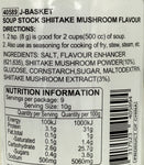 J-Basket Soup Stock Stiitake Mushroom Flavour 90g