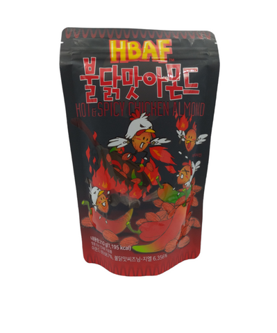 HBAF Hot & Spicy Chicken Almond 210g 불닭맛아몬드