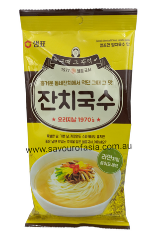 Sempio Vermicelli Soup, Janchi-guksu 100g 깔끔한 멸치육수 맛
