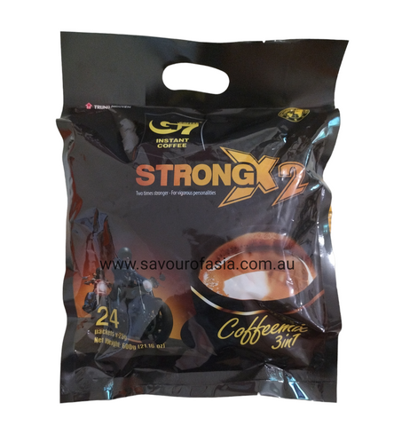 G7 Instant Coffee Coffeemix 3 in 1 (Strong X 2) 600g