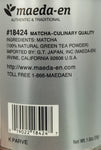 Matcha Green Tea Powder (Culinary Quality) 28g