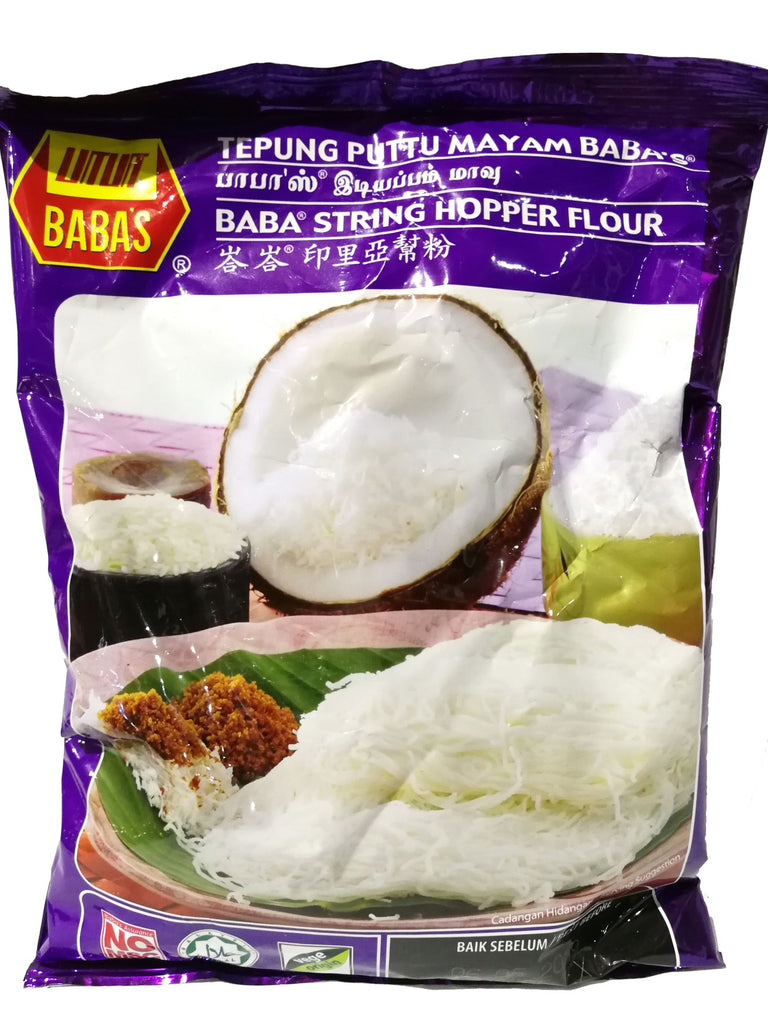 Baba String Baba's Baba's Idiyappam (String Hoppers) Flour 500g – Savour of Asia