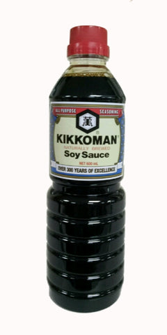 Kikkoman Naturally Brewed Soy Sauce 600ml