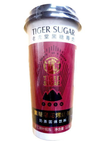 TIGER SUGAR Black Sugar Oolong Roasted Milk Tea 123g 老虎堂黑糖乌龙烤奶茶