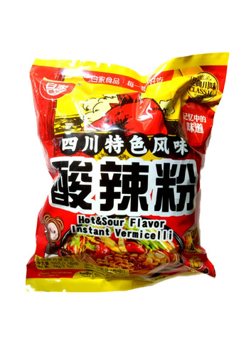 Bai Jia Instant Sweet Potato Noodles (Hot & Sour Flavour) 105g 百家四川特色风味酸辣粉
