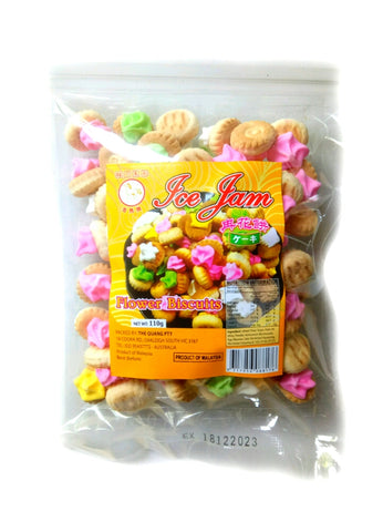 Golden Horse Ice Gem Flower Biscuit 110g