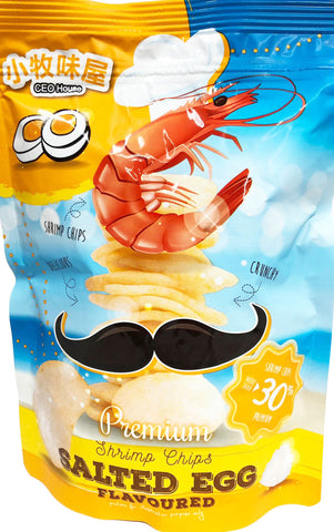 Picture of Ceo House Salted Egg Shrimp Chips 50g