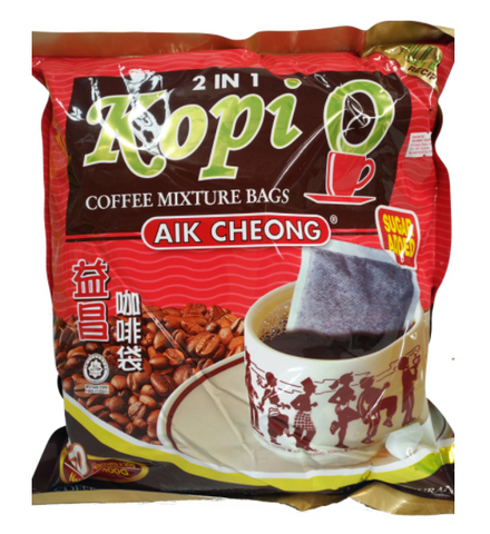 Aik Cheong Kopi-O (Sugar) 20g x 20's 益昌咖啡袋