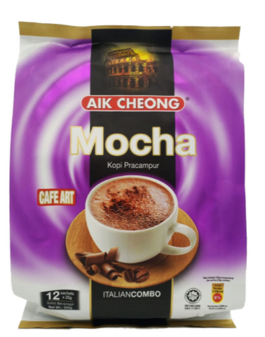 Aik Cheong Cafe Art Mocha 25g x 12's