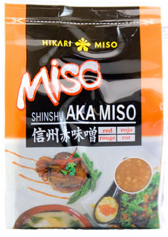 Hikari Shinshu Aka Miso (Red Miso Paste)  400g