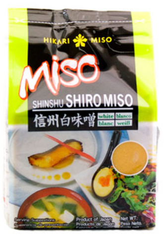 Hikari Shinshu Shinro Miso (White Miso Paste)  400g