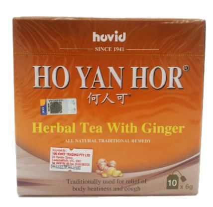 Ho Yan Hor Ginger Tea 6g x 10's