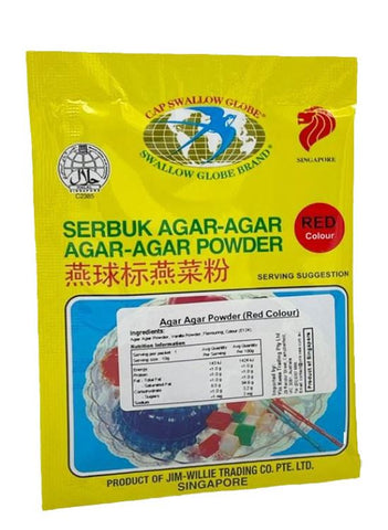 Serbuk Agar Agar Jelly Powder (RED) 10g 燕球标燕菜粉