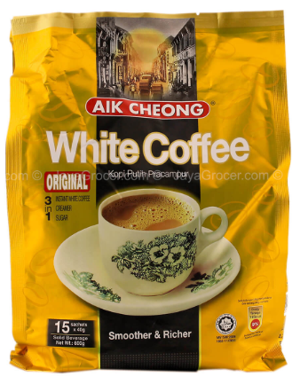 Aik Cheong white coffee (Original) 3 in 1 40g * 15