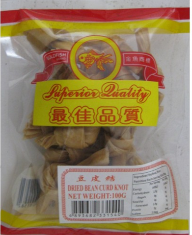 Gold Fish Dried Bean Curd Knot 100g
