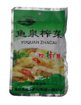 YQ Preserved Vegetables Double Chilli 80g 鱼泉榨菜双椒脆