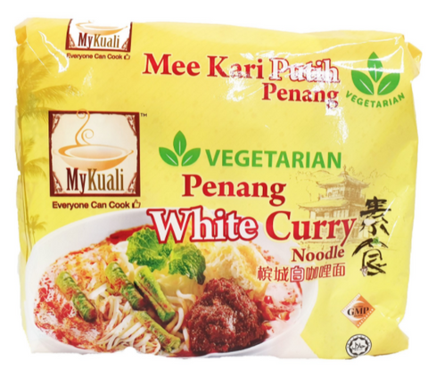 MyKuali-Penang White Curry Noodle (Vegetarian) 105g x 4's 槟城白咖喱面（素食）