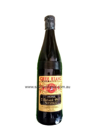 Ghee Hiang Pure Sesame Oil (Black Label) 580ml 義香纯正麻油