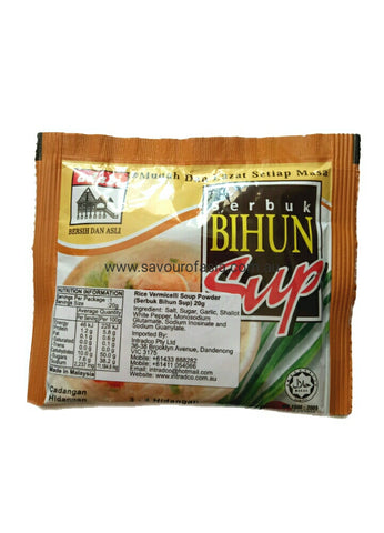 Rice Vermicelli Soup Powder ( Serbuk Bihun Sup) 20g