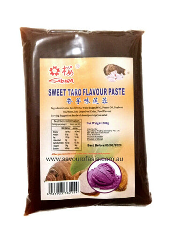 Sweet Taro Flavour Paste 500g 香芋味莲蓉