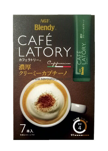 AGF Blendy Cafe Latory Stick Rich Creamy Cappuccino 77g