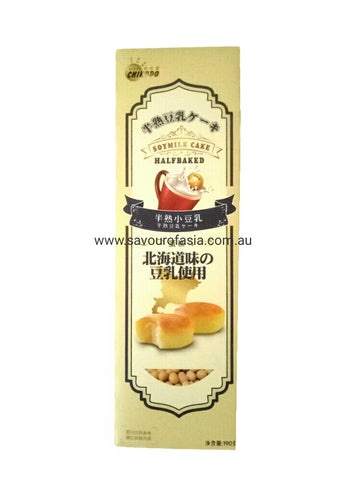 Half Baked Soymilk Cake 190g 半熟小豆乳蛋糕