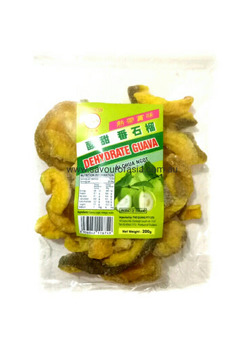 Dehydrated Guava （ổi chua ngọt) 200g 酸甜番石榴