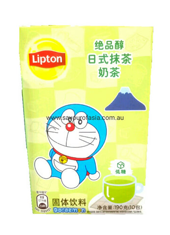 Lipton Doraemon Japanese Style Matcha Milk Tea Bag 190g 哆啦A梦日式抹茶奶茶