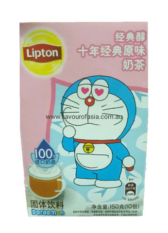 Lipton Doraemon Classic Original Milk Tea Bag 150g 哆啦A梦十年经典原味奶茶