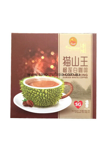 Musang King Durian White Coffee 300g 猫山王榴莲白咖啡