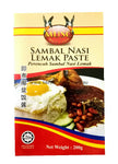Sambal Nasi Lemak Paste 200g (Perencah Sambal Nasi Lemak) 即煮椰浆饭酱