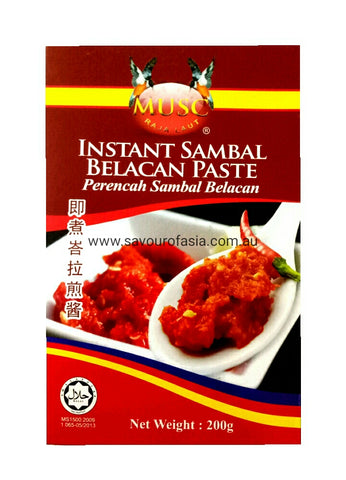 Instant Sambal Belacan Paste 200g (Perencah Sambal Belacan) 即煮峇拉煎酱 EXP 27/10/2022