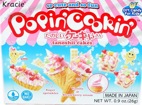 Popin Cookin Tanoshii Cakes 26g
