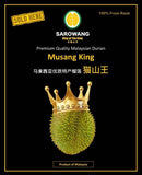 AA Musang King Frozen Whole Fruit Durian 10kg **ADELAIDE ONLY**