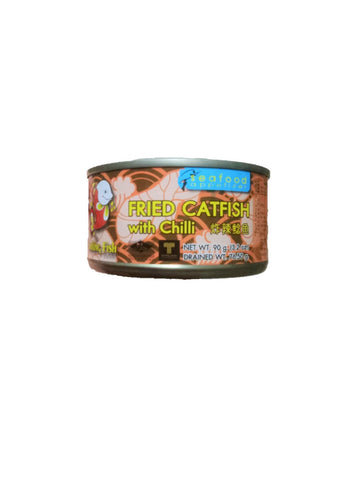 Smiling Fish Brand- Fried Catfish with Chilli 90g