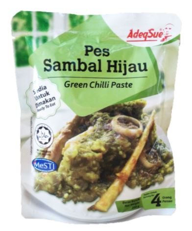 Green Chilli Paste 200g ( Pes Sambal Hijau)