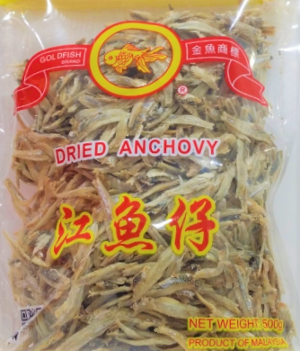 Golden Fish Dried Anchovy 500g