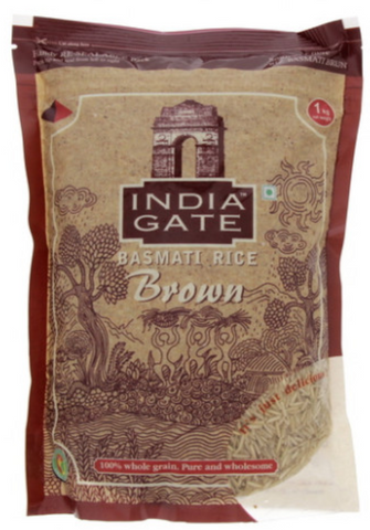 India Gate Basmati Rice ( BROWN ) 1 kg