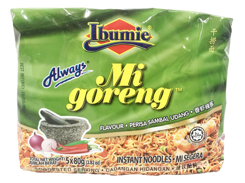 Picture of Ibumie Always Mi Goreng Sambal Udang 80g x 5's