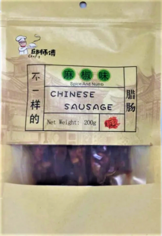 Chef Q Chinese Sausage (Spice and Numb) 200g