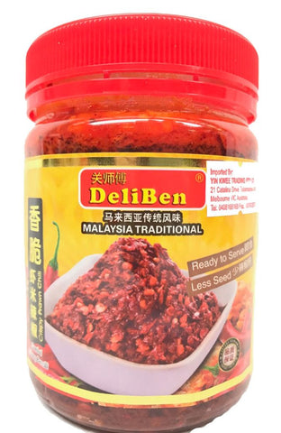 DeliBen Crispy Prawn Chili 240g  关师傅香脆虾米辣椒