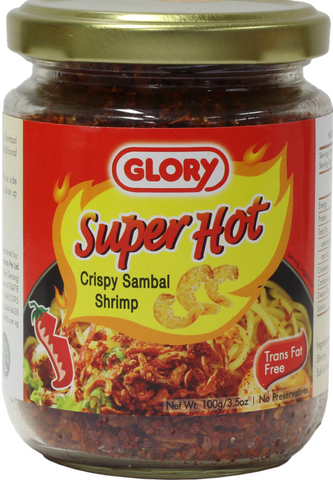 Glory Super Hot Crispy Sambal ( Shrimp) 100g