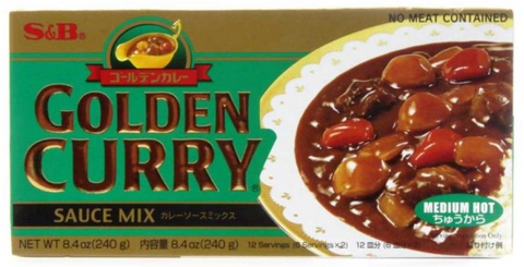 S & B Golden Curry (Medium Hot ) 240g