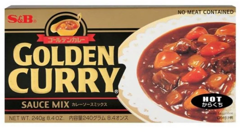 S & B Golden Curry ( Hot ) 220g