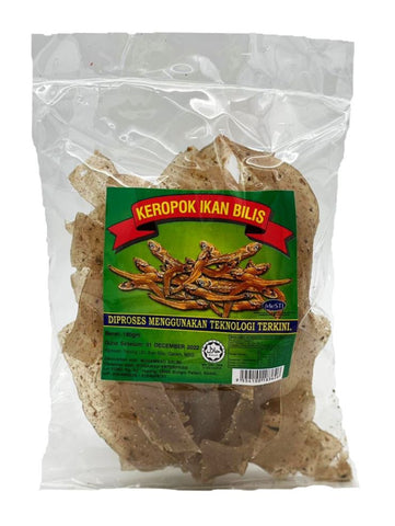 Keropok Ikan Bilis Cracker Anchovy 180g
